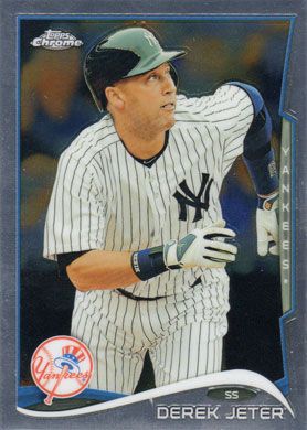 2014 Topps Chrome #56 Derek Jeter 