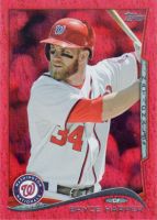 2014 Topps Red Foil #100 Bryce Harper 