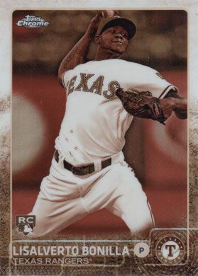 2015 Topps Chrome Sepia Refractor #64 Lisalverto Bonilla