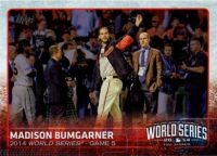 2015 Topps Rainbow Foil #227 Madison Bumgarner World Series Highlights