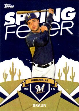 2015 Topps Spring Fever #SF-29 Ryan Braun