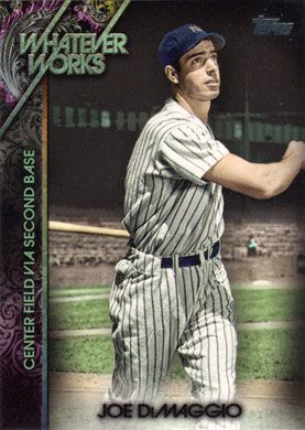 2015 Topps Update Whatever Works #WW-7 Joe DiMaggio