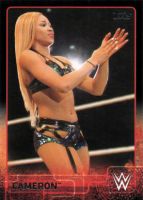 2015 Topps WWE Black #15 Cameron