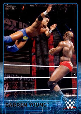 2015 Topps WWE Black #22 Darren Young