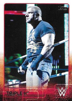 2015 Topps WWE #81 Triple H