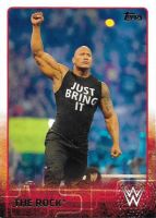 2015 Topps WWE #62 The Rock