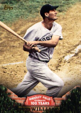 2016 Topps 100 Years of Wrigley #WRIG-23 Ted Williams