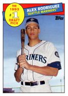 2016 Topps Archives 1985 #1 Draft Pick #85DP-AR Alex Rodriguez