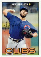 2016 Topps Heritage #78 Jake Arrieta Action SP