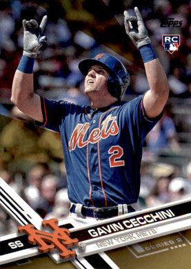 2017 Topps Gold #604 Gavin Cecchini