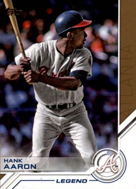 2017 Topps Salute #S-98 Hank Aaron