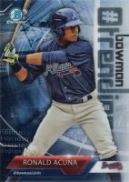 2018 Bowman Chrome Hashtag Trending Refractor #-RA Ronald Acuna