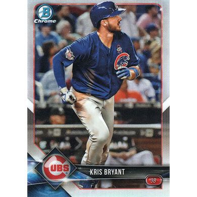 2018 Bowman Chrome Refractor #50 Kris Bryant