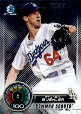 2018 Bowman Scouts Top 100 #BTP-6 Walker Buehler