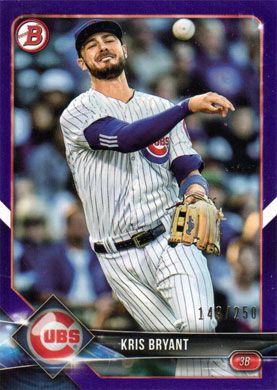 2018 Bowman Purple #100 Kris Bryant