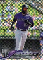 2018 Topps Chrome X-Fractor #194 Charlie Blackmon