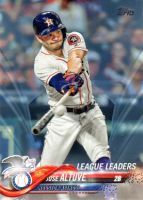 2018 Topps Fathers Day Blue #294 Jose Altuve League Leaders