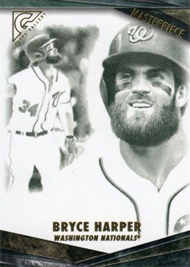 2018 Topps Gallery Masterpiece #M-5 Bryce Harper