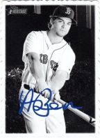 2018 Topps Heritage 69 Deckle Edge #17 Andrew Benintendi