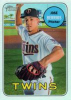 2018 Topps Heritage Chrome Refractor #THC-290 Jose Berrios