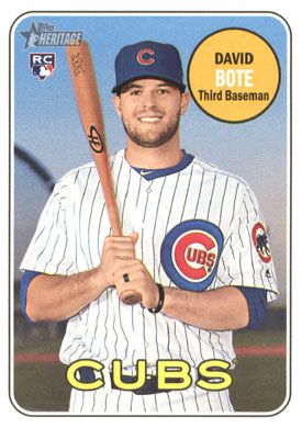 2018 Topps Heritage #540 David Bote