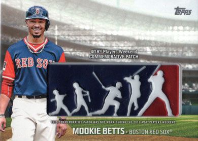 2022 Topps Commemorative Player Jersey Number Medallion #JNM-MB Mookie Betts