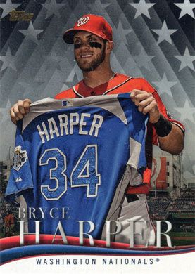 2022 Topps Bryce Harper Jersey Number Medallion JNM-BH