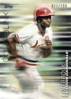 2018 Topps Update Dont Blink Black #DB-4 Lou Brock