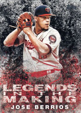 2018 Topps Update Legends in the Making Black #LITM-28 Jose Berrios