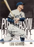 2018 Topps Update Postseason Preeminence #PO-2 Lou Gehrig