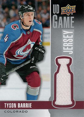 2019-20 Upper Deck Game Jerseys #GJ-TB Tyson Barrie Jersey