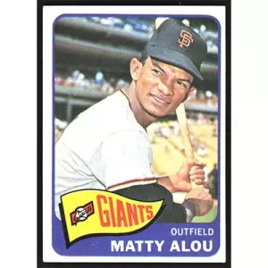 1965 Topps #318 Matty Alou