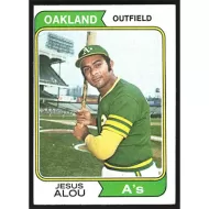 1974 Topps #654 Jesus Alou