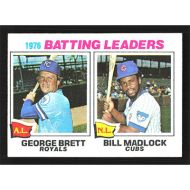 1977 Topps #1 G. Brett/B. Madlock League Leaders