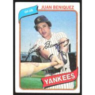 1980 Topps #114 Juan Beniquez