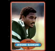 1980 Topps #484 Jerome Barkum