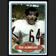 1980 Topps #519 Ted Albrecht