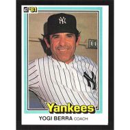 1981 Donruss #351 Yogi Berra