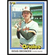 1981 Donruss #352 Doug DeCinces