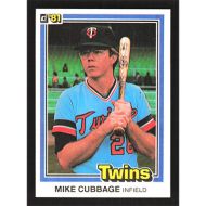 1981 Donruss #492 Mike Cubbage