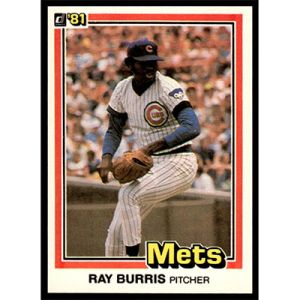 1981 Donruss #524 Ray Burris