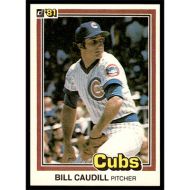 1981 Donruss #586 Bill Caudill