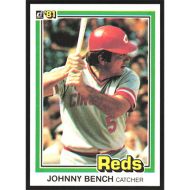 1981 Donruss #62 Johnny Bench