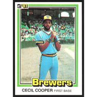 1981 Donruss #83 Cecil Cooper