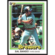 1981 Donruss #84 Sal Bando