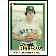 1981 Donruss #97 Tom Burgmeier