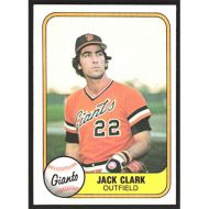 1981 Fleer #433 Jack Clark