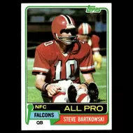 1981 Topps #390 Steve Bartkowski All Pro