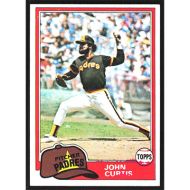 1981 Topps #531 John Curtis