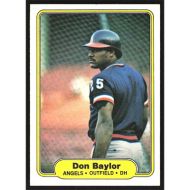 1982 Fleer #451 Don Baylor